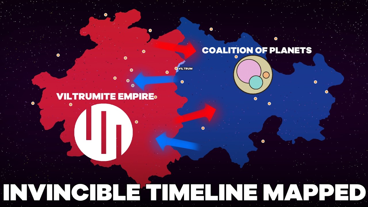 The Invincible Timeline, Mapped