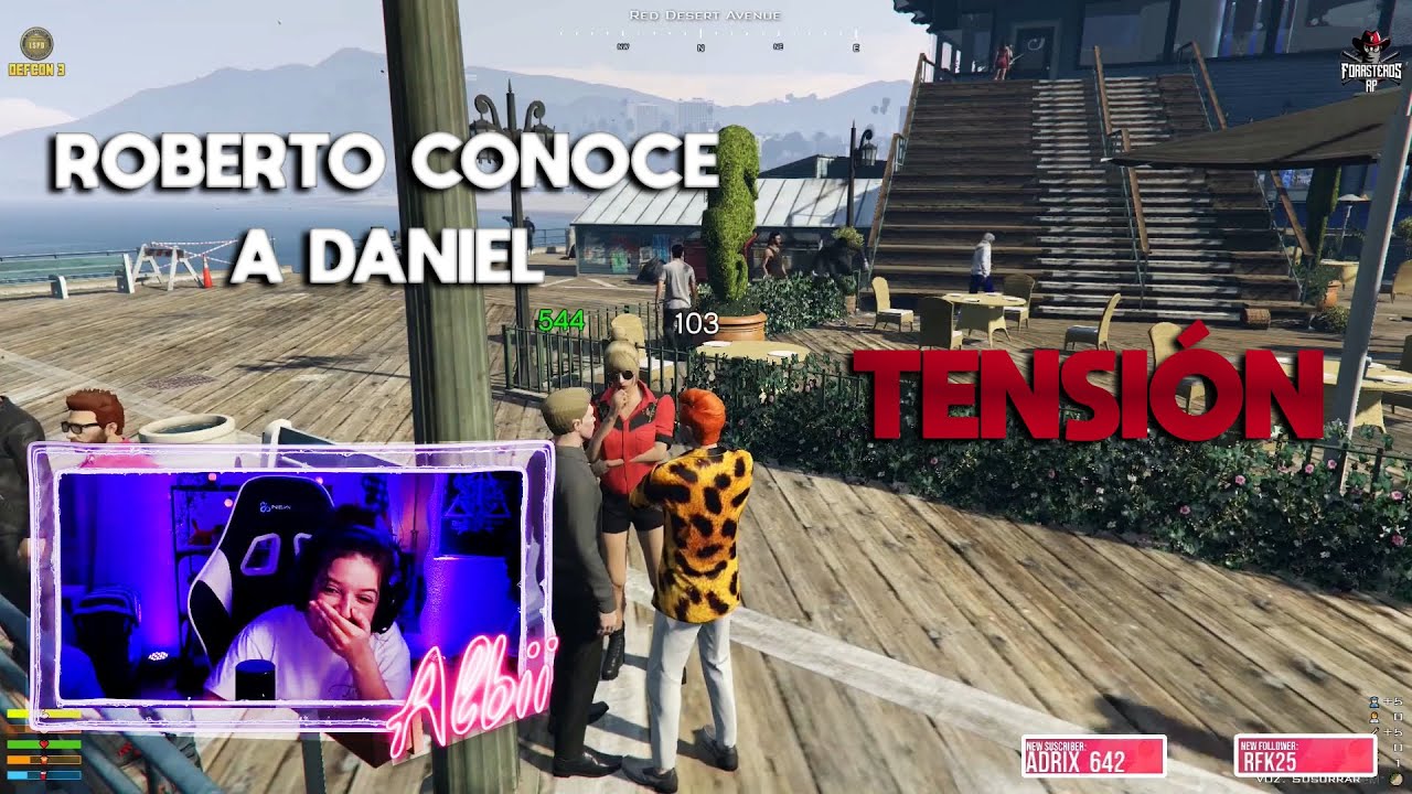 Roberto conoce a DANIEL || 🔥 Forasteros RP 🔥