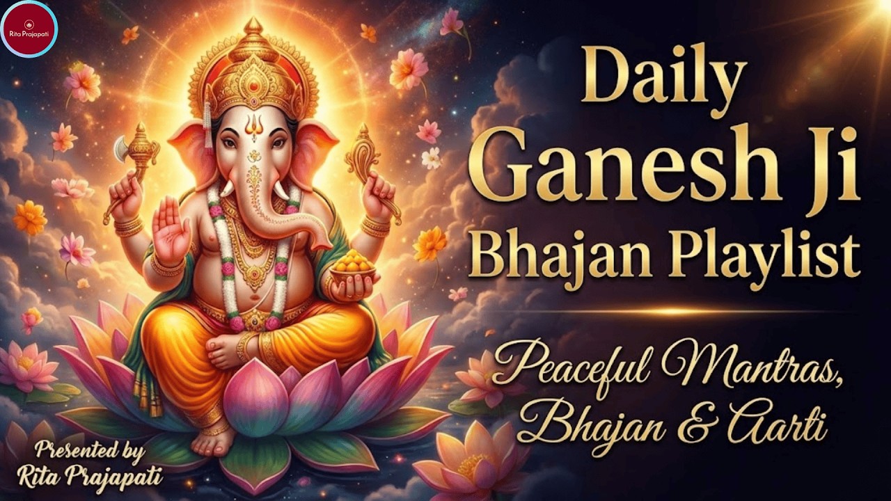 Daily Ganesh Bhajan Playlist | बुधवार गणेश जी भक्ति भजन | Rita Prajapati