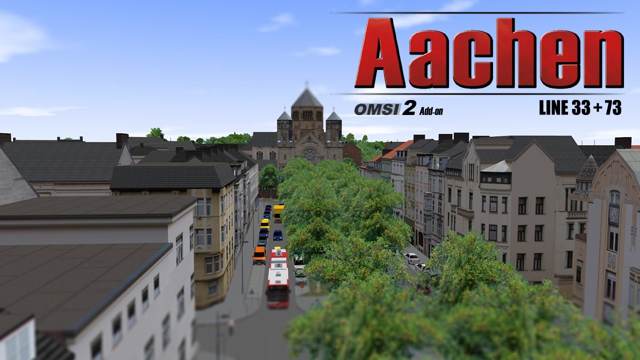 OMSI 2 Add-on Aachen – Trailer [ENG]