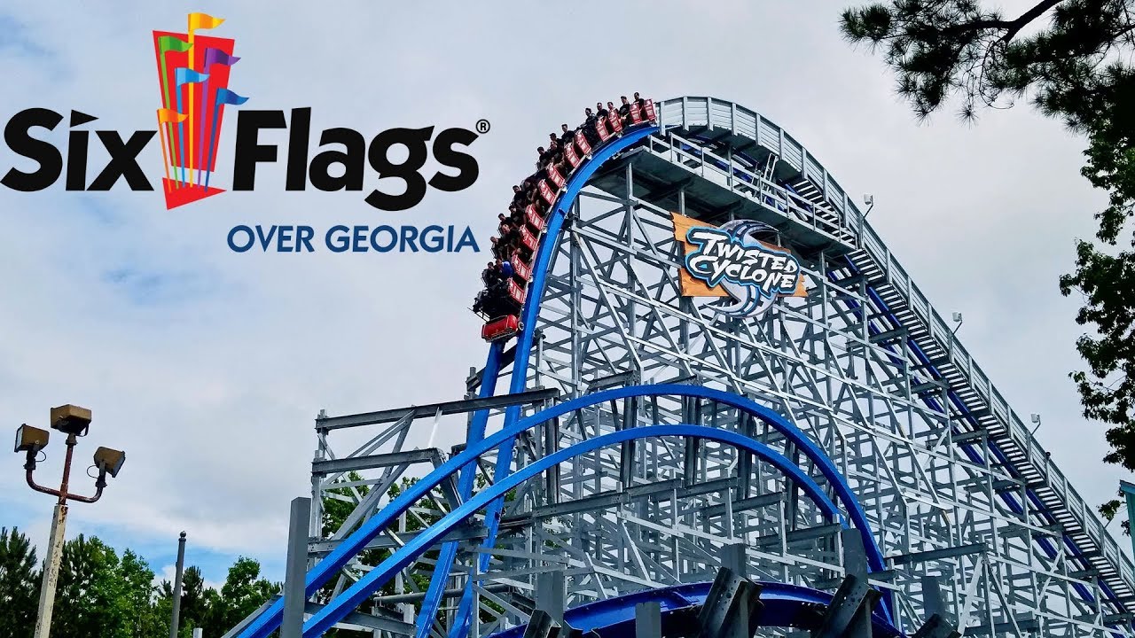 SIX FLAGS OVER GEORGIA (1) 🇺🇲 El GIGANTE de GEORGIA