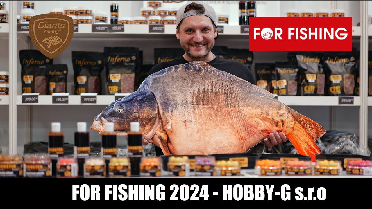 For Fishing 2024 - Stánek Hobby-G s.r.o - Giants Fishing, Gardner Tackle, Wychwood Carp,Carp Inferno