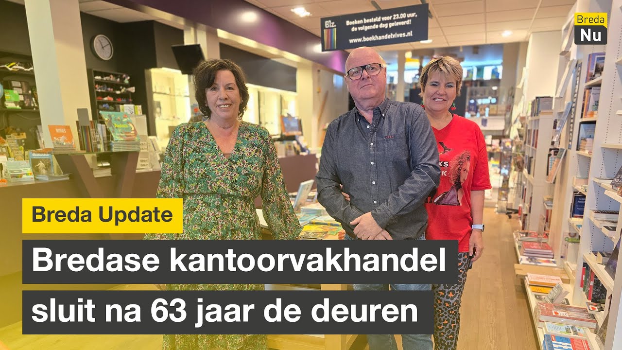 Bredase kantoorvakhandel sluit na 63 jaar de deuren | Breda Update