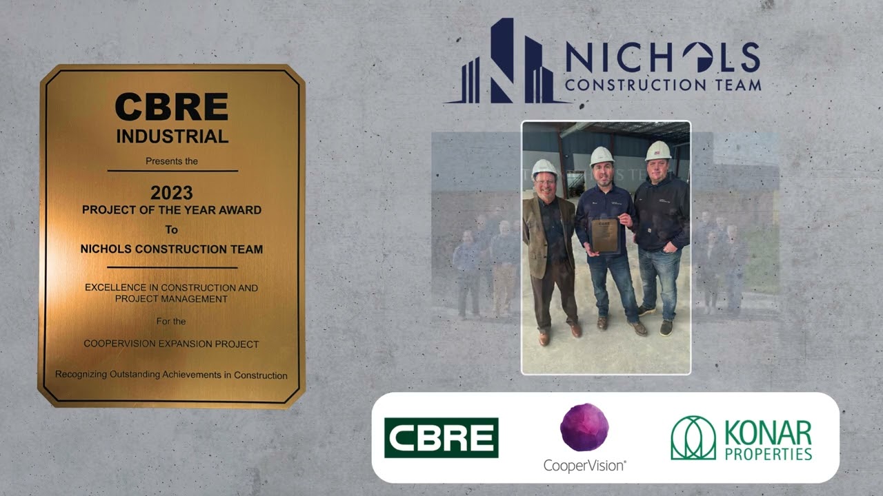 Nichols Construction Team Awarded 2023 Industrial Project Of The Year
