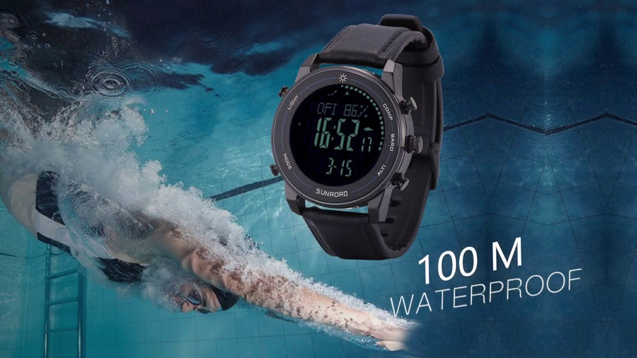 Sunroad fishing sports watch FR861N