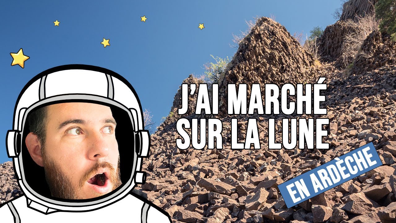 Randonnée lunaire au volcan de Chirouse en Ardèche