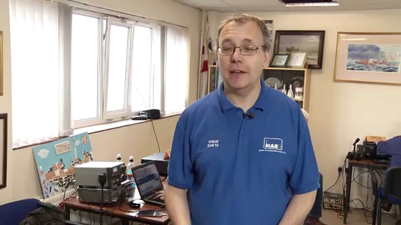 GB0CMS from Caister Lifeboat Station for International Marconi Day 2014