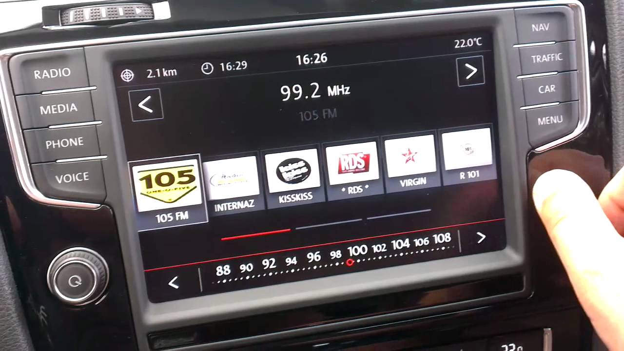 Radiosystem im Golf 7