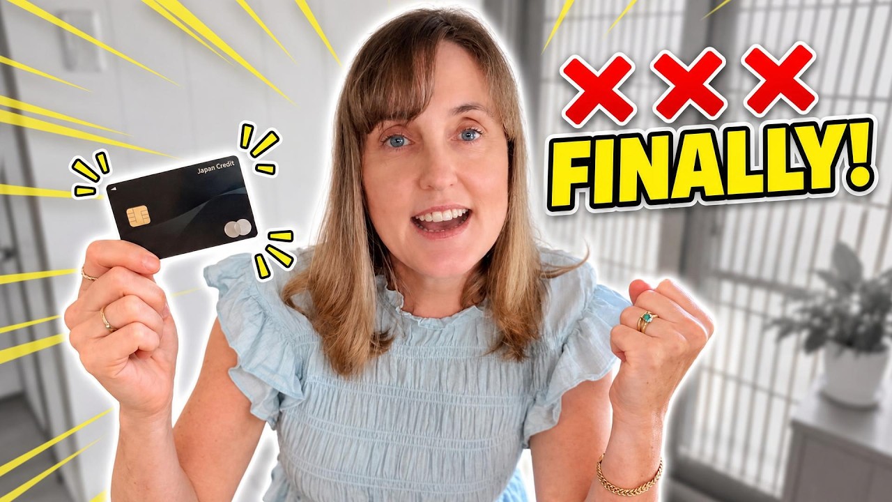 I Was Rejected 3 Times for a Credit Card in Japan...Until Now!