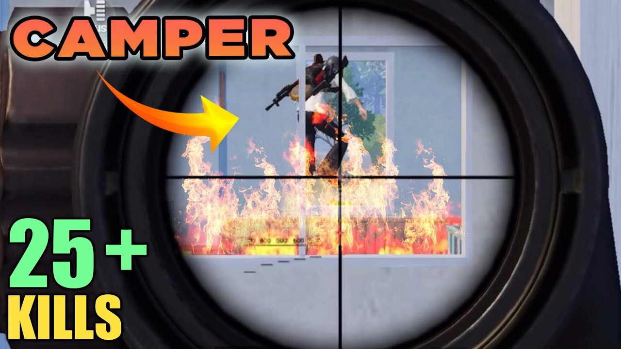 BEST way to kill CAMPERS | PUBG Mobile