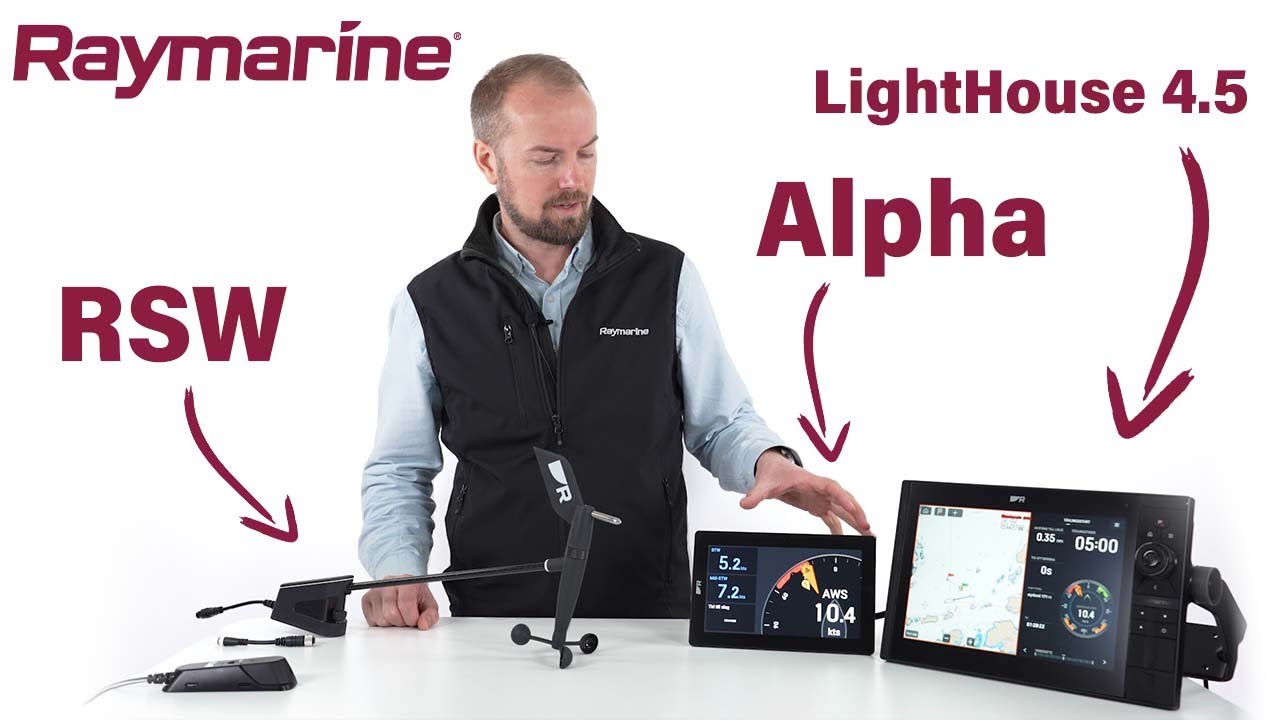 Förbättra din segling med Alpha Performance, Smart Wind-sensorn och LightHouse från Raymarine