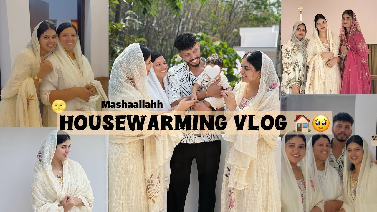 🥹 Our Housewarming Vlog 🏡 | Alhamdulillaah❤️| Family | Home | @Sulfath_Sulu 💖