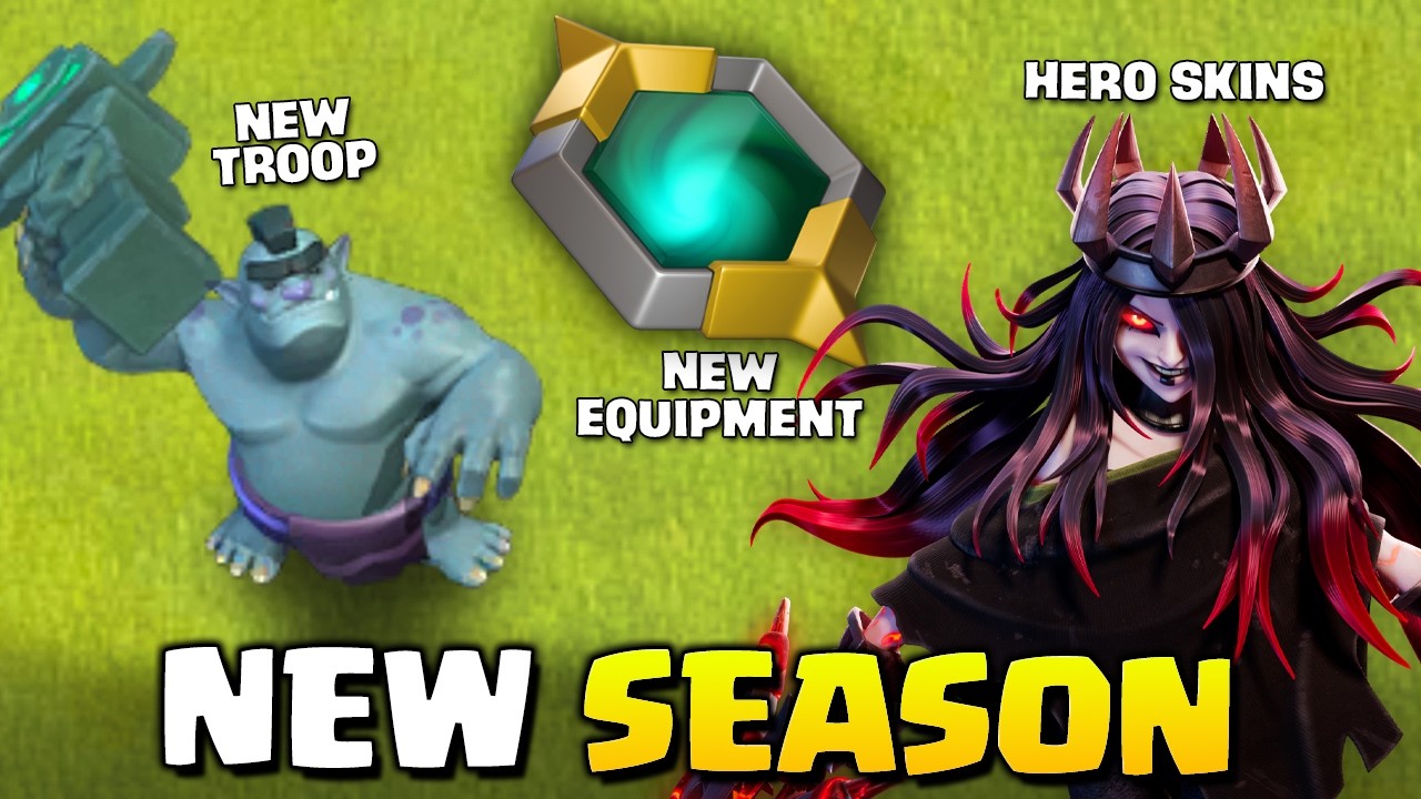 New Troop and Equipment in October Season!
