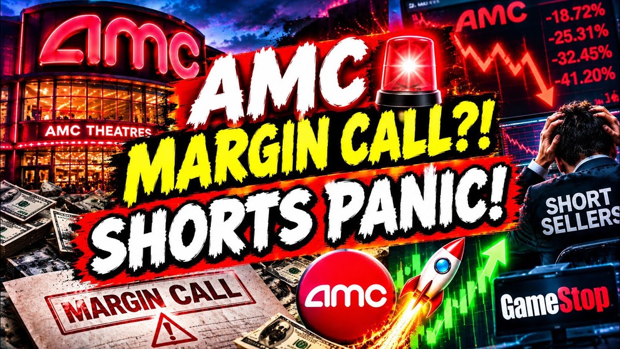 AMC MARGIN CALL ALERT?! 🚨 SHORTS UNDER PRESSURE! AMC & GME BOMBSHELL