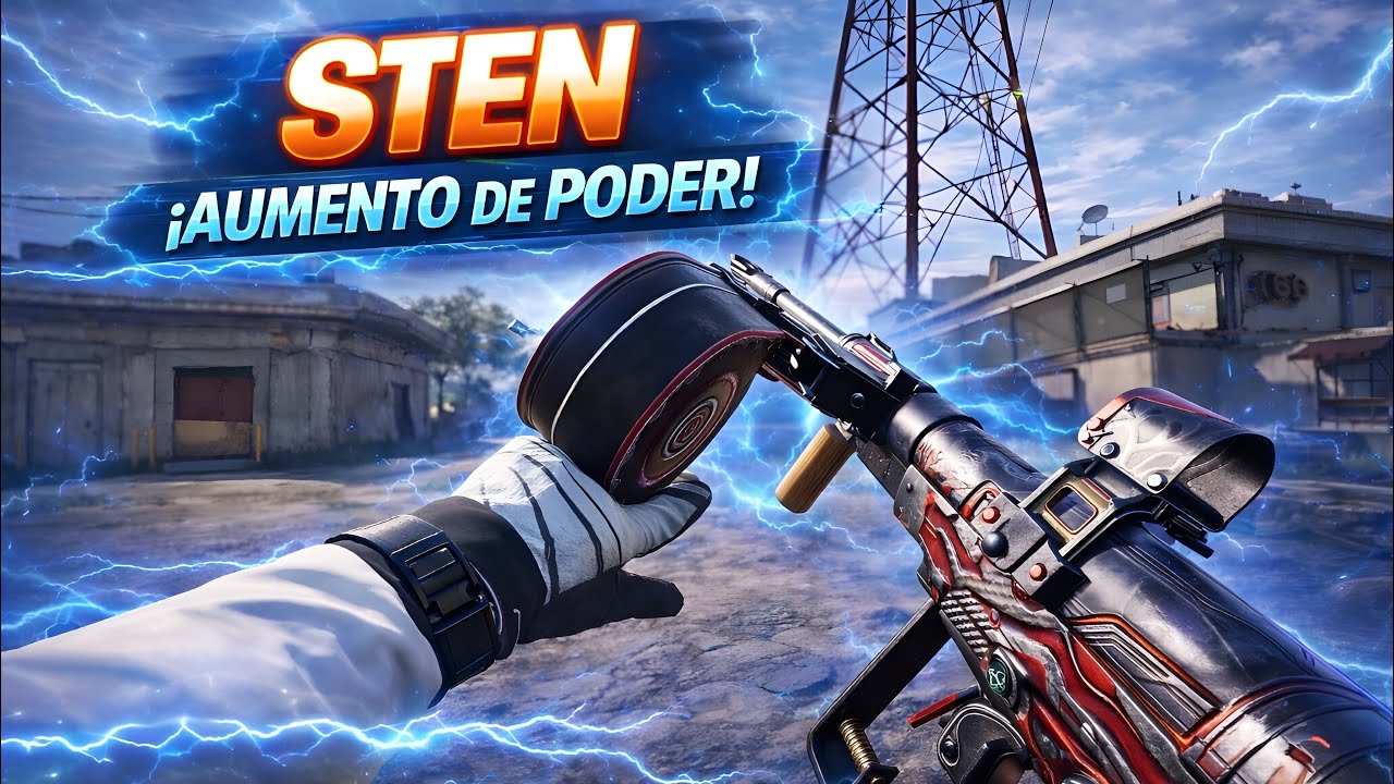 UN DISEÑO IMPERDIBLE DEL SUBFUSIL “STEN” l CODM RANKEDS 