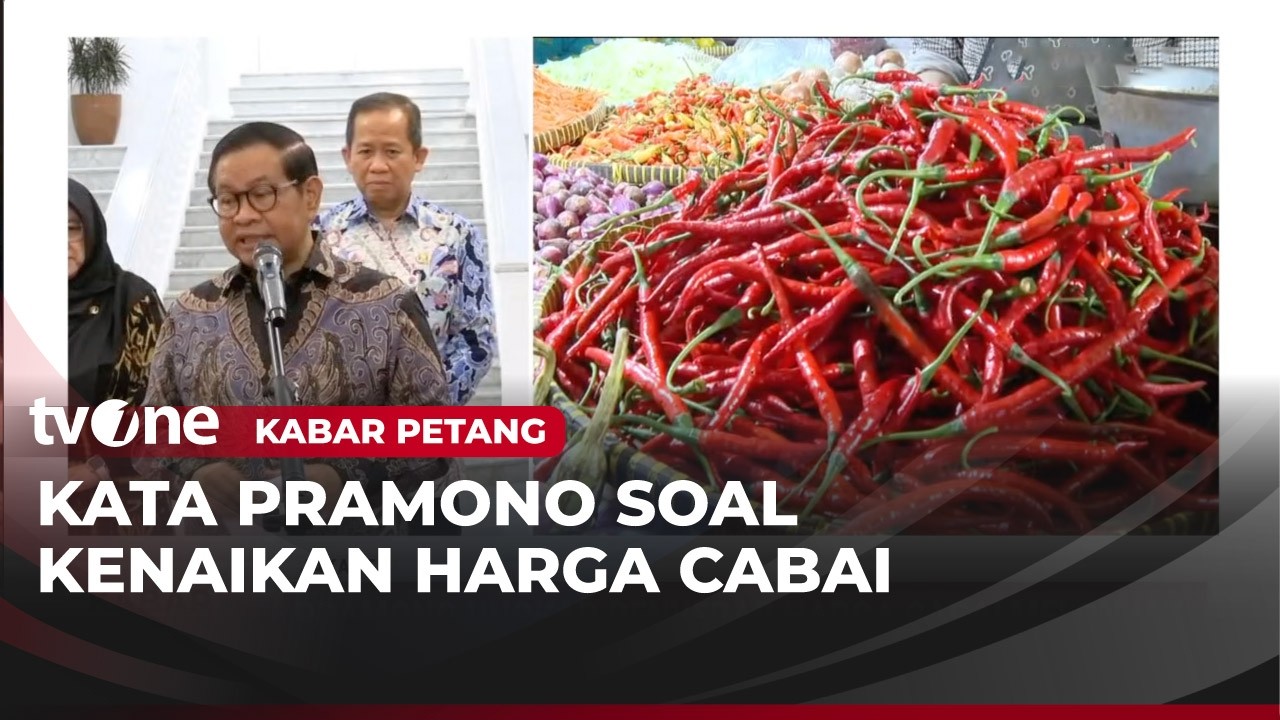 Gubernur Jakarta Pramono Ungkap Penyebab Harga Cabai Naik | Kabar Petang