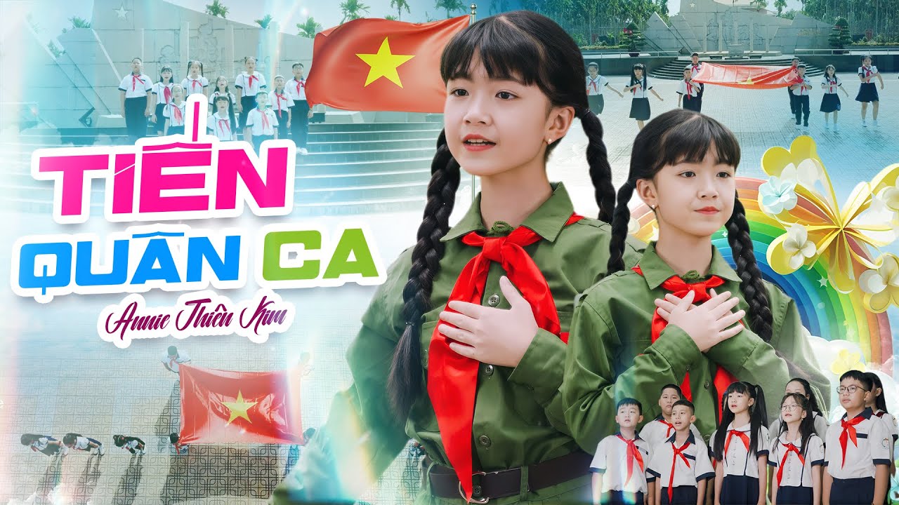 TIẾN QU&Acirc;N CA - Annie Thi&ecirc;n Kim 🔥 TỰ H&Agrave;O H&Aacute;T QUỐC CA KỶ NIỆM 50 NĂM GIẢI PH&Oacute;NG MIỀN NAM | MV 4K