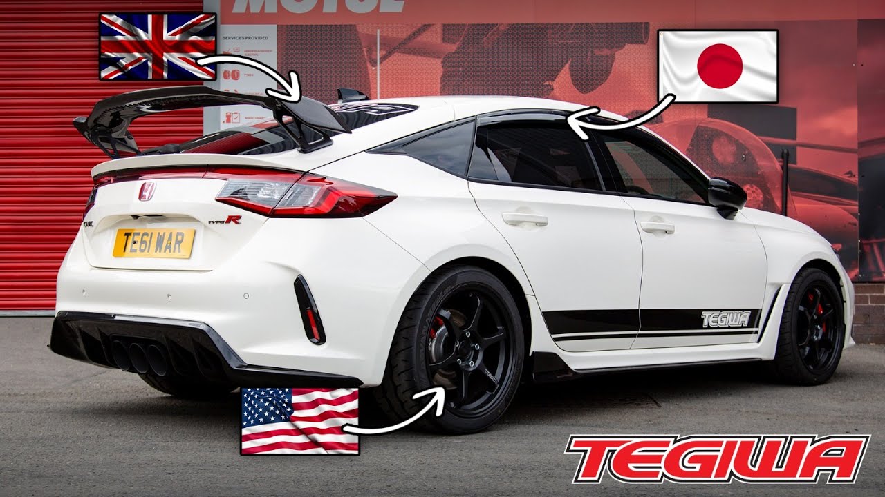 Honda Accessories from around the world fitted to our Honda Civic Type R FL5! UKDM / USDM / JDM