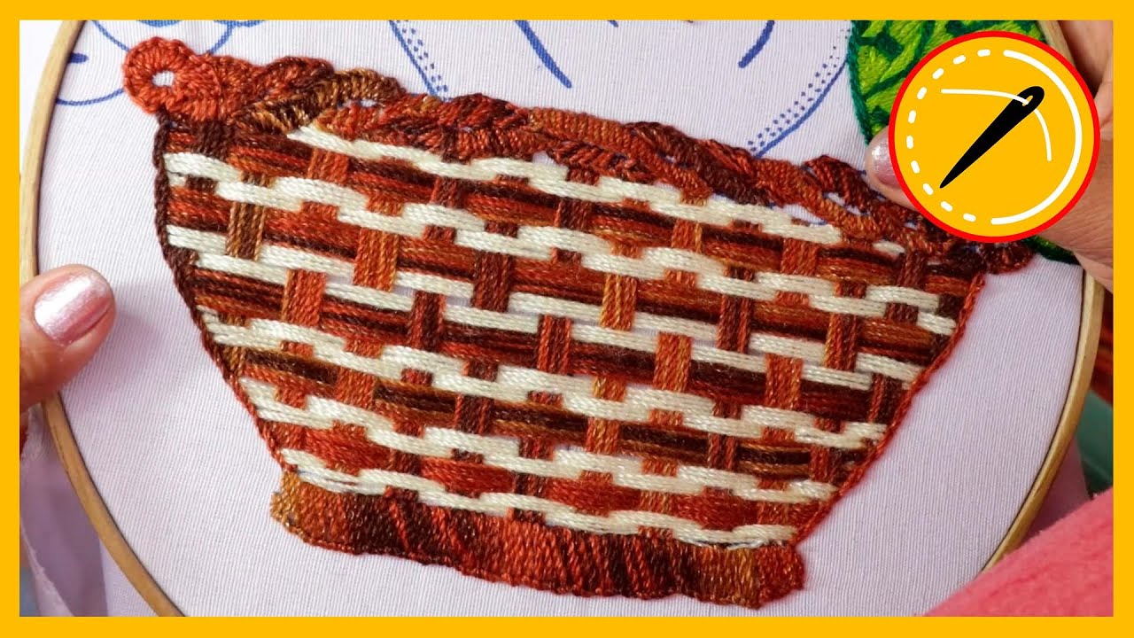 Puntada fácil para FRUTERO🙋‍♀️ BORDADOS FACILES 187
