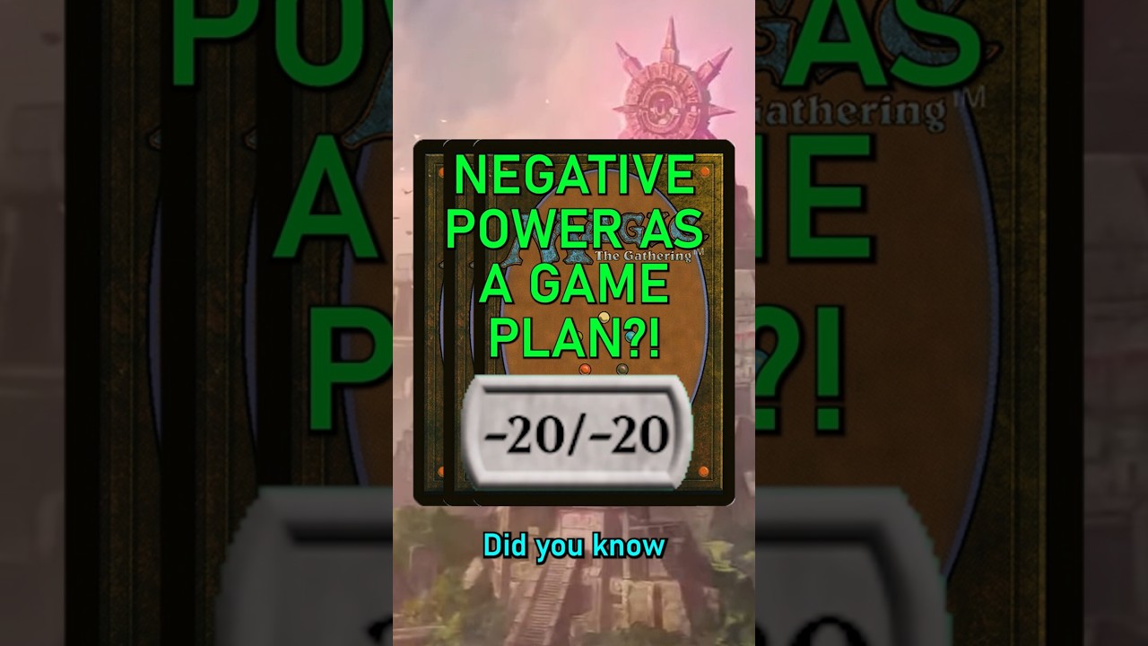 NEGATIVE POWER combo!  #mtg #cardgame #combos #budget #commander #mtgcommander #janky #carddeck