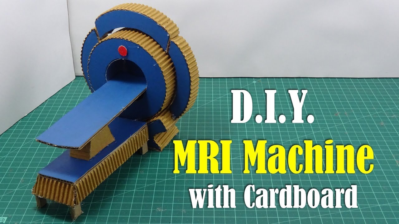 How to make MRI Machine with Cardboard - DIY