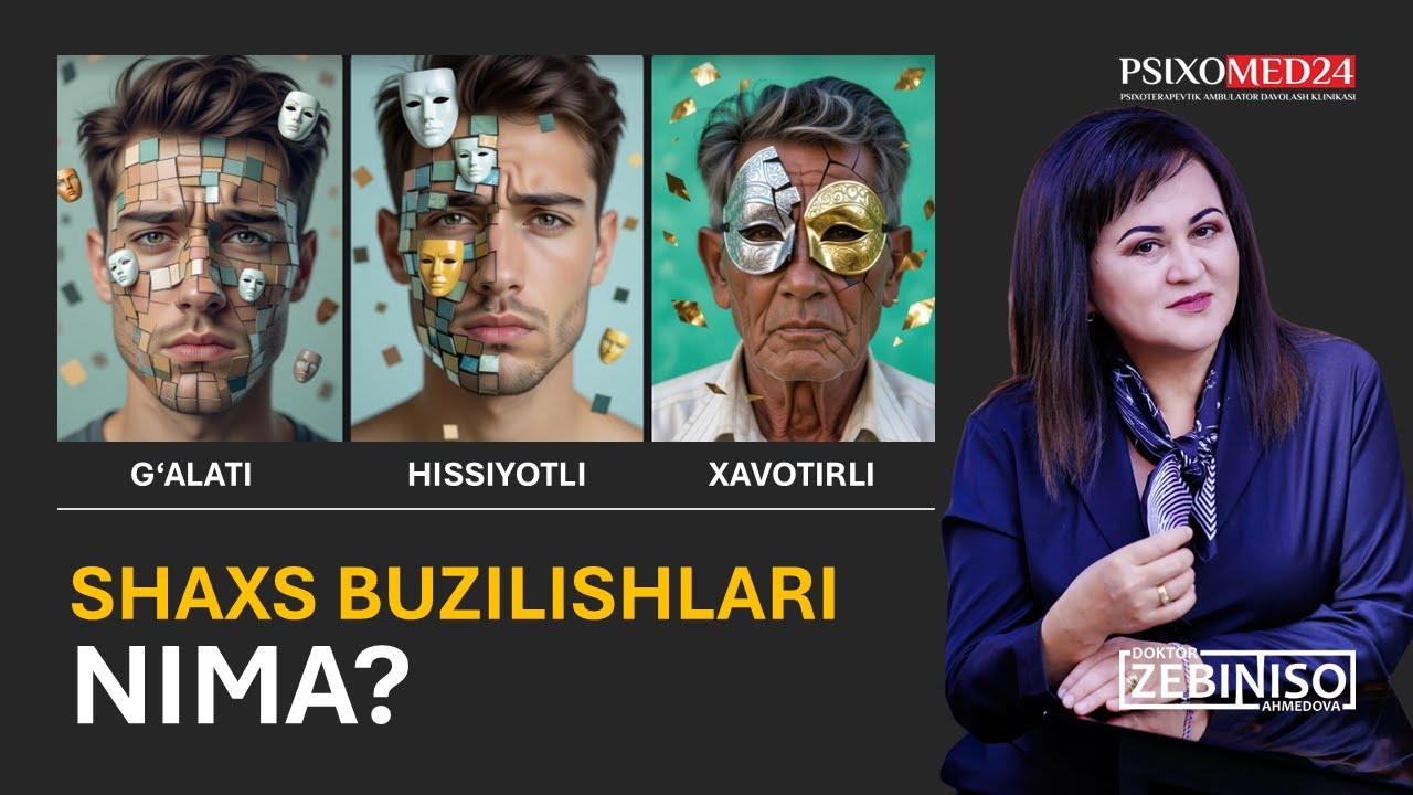 Shaxs buzilishlari nima? Kimlarni bu toifaga kiritamiz? | Zebiniso Ahmedova
