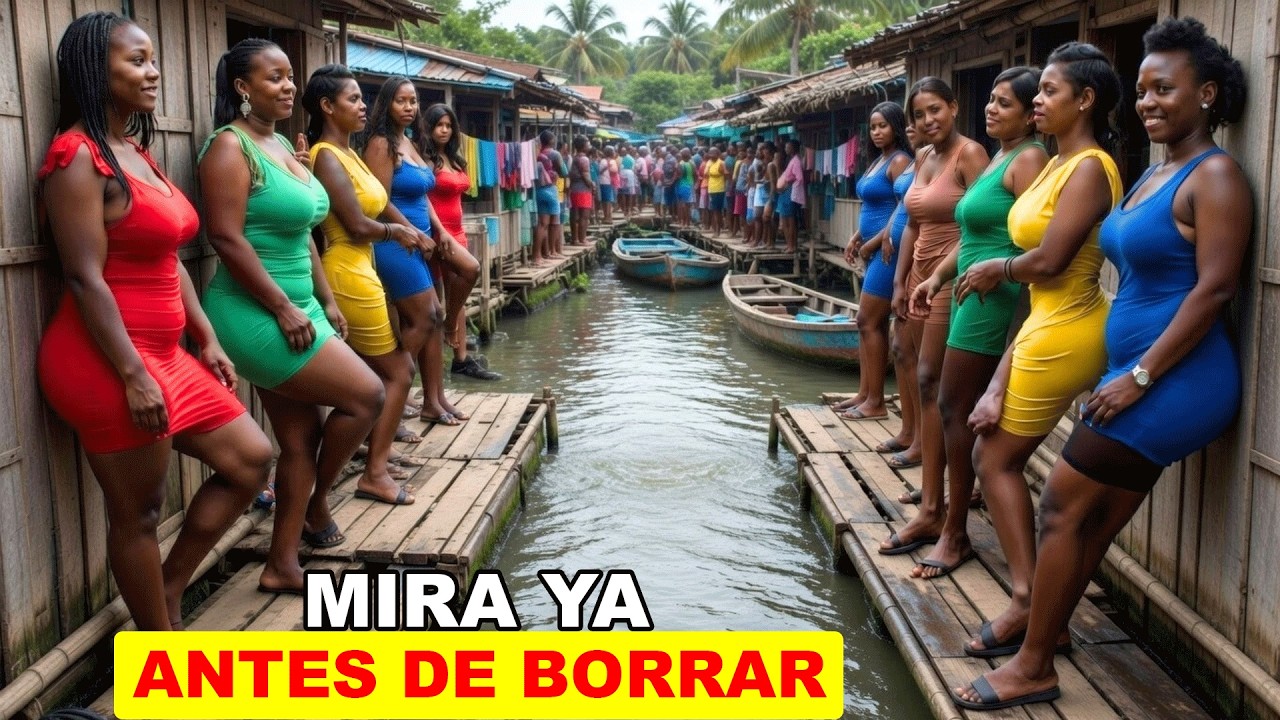 Un Pueblo Flotante en el Río Sin Electricidad, Sin Agua — ¿La Peor Vida?