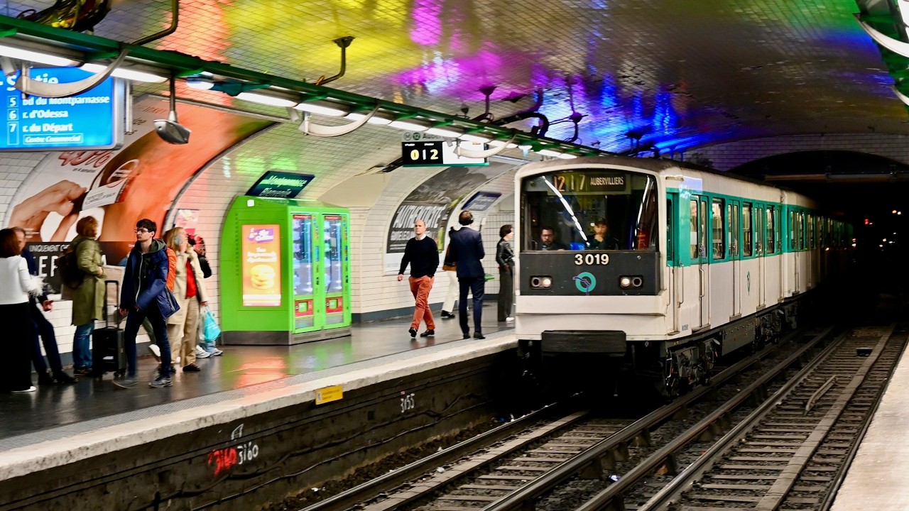 A day in the Paris metro