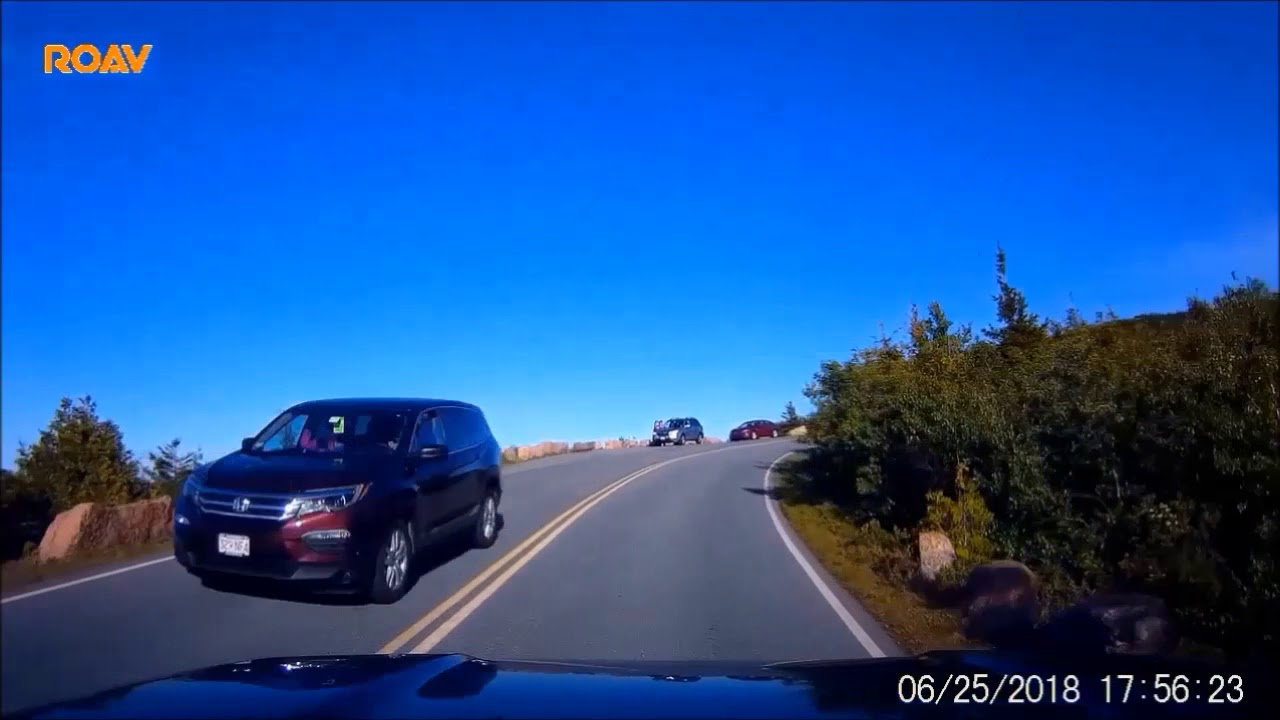 Acadia National Park: The Drive Up Cadillac Mountain (4X)