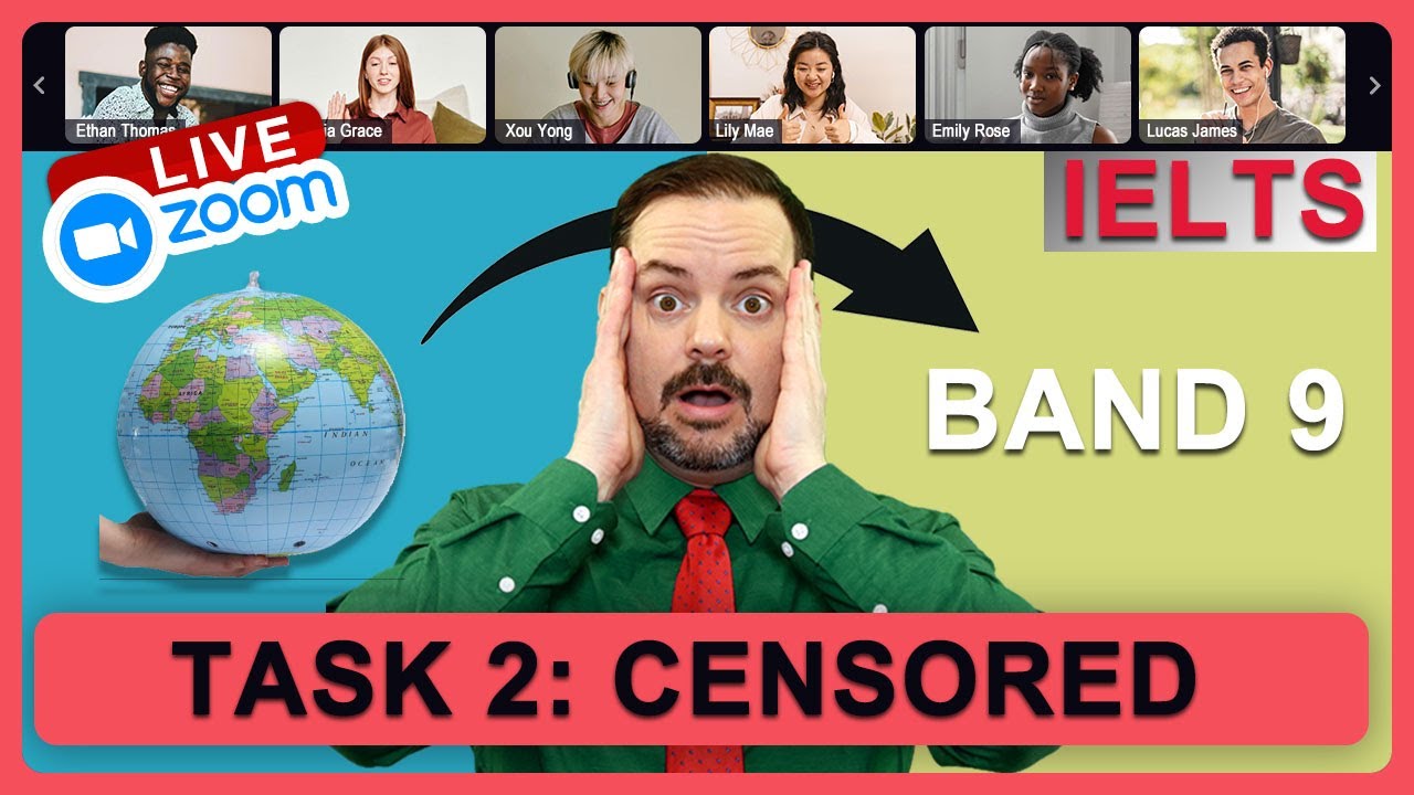 IELTS Class Task 2 Writing - Censoring the News