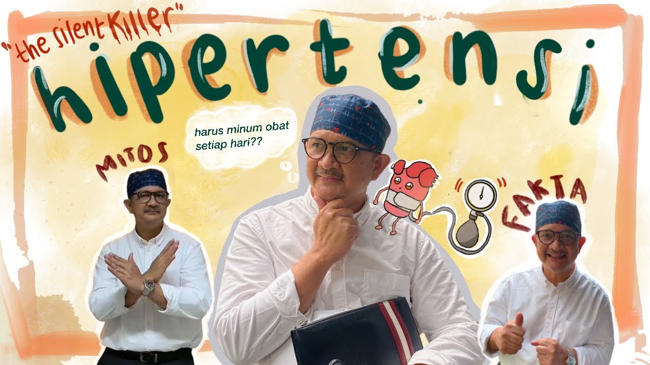 DARAH TINGGI HARUS MINUM OBAT SEUMUR HIDUP?!😱 - Hipertensi 