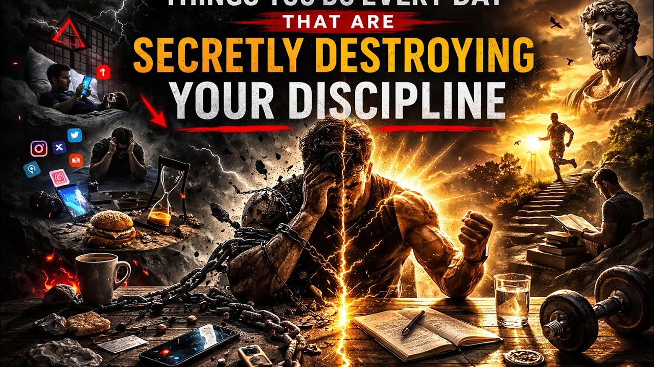 Things You Do Every Day That Are Secretly Destroying Your Discipline (Stoicism)