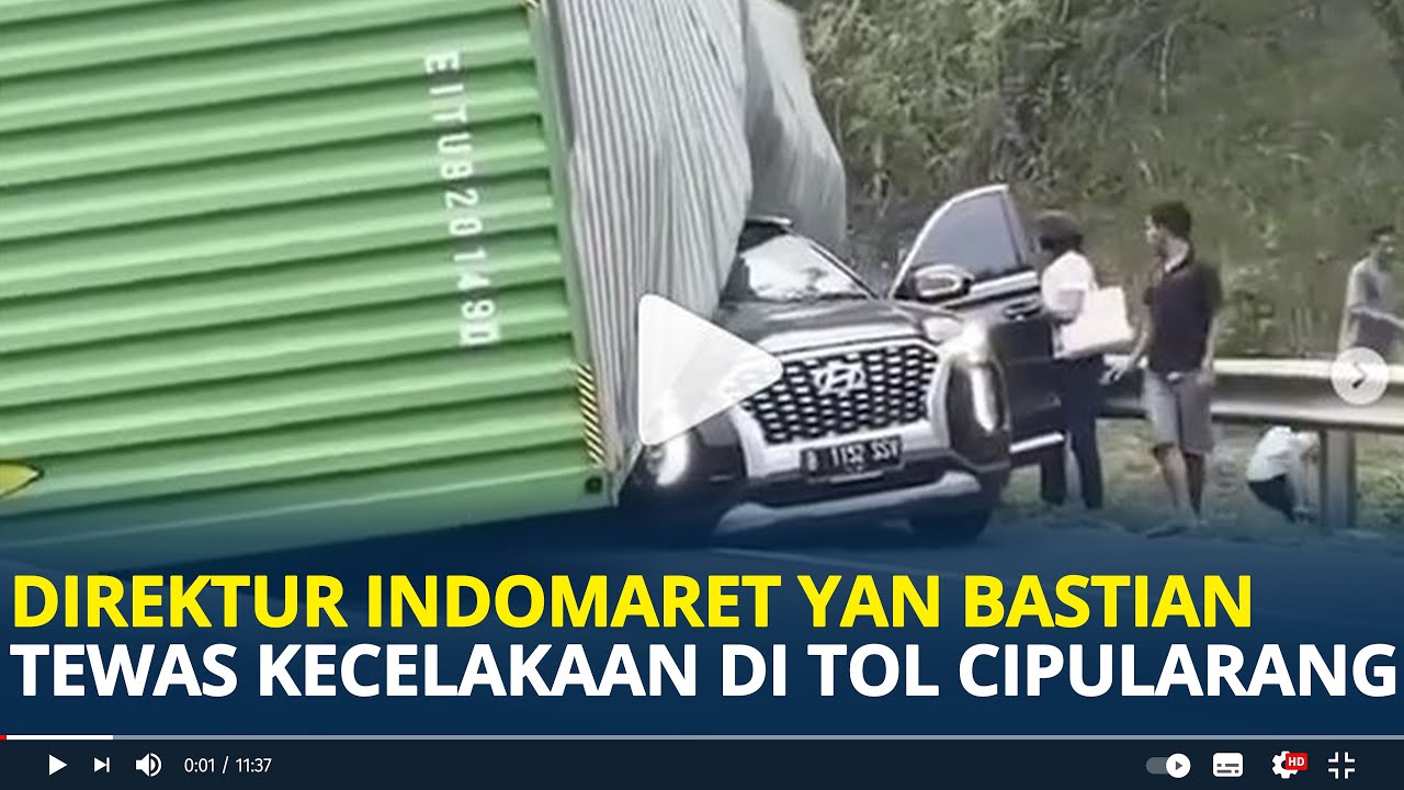 Direktur Indomaret Yan Bastin Tewas Kecelakaan di Tol Cipularang