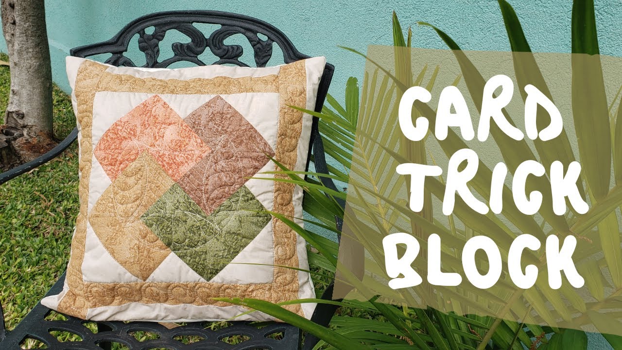 Quilt Block: Card Trick o Truco De Cartas