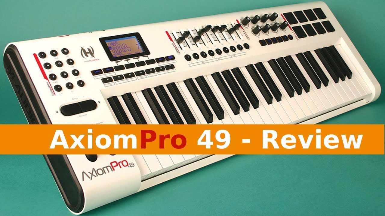 AxiomPro 49 - Recursos e configurações