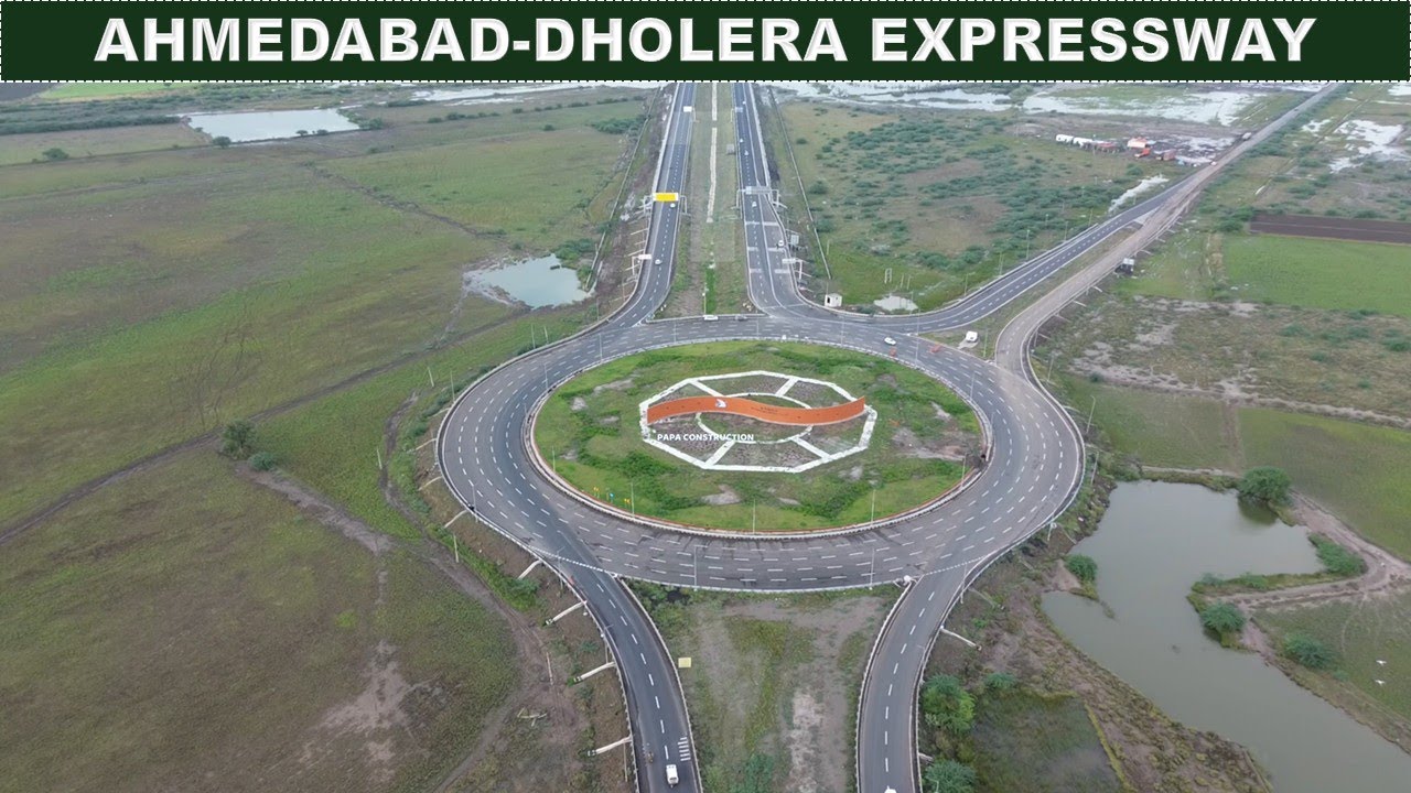 Ahmedabad–Dholera Expressway Update | Investment Opportunity in Dholera Smart city | Papa Property