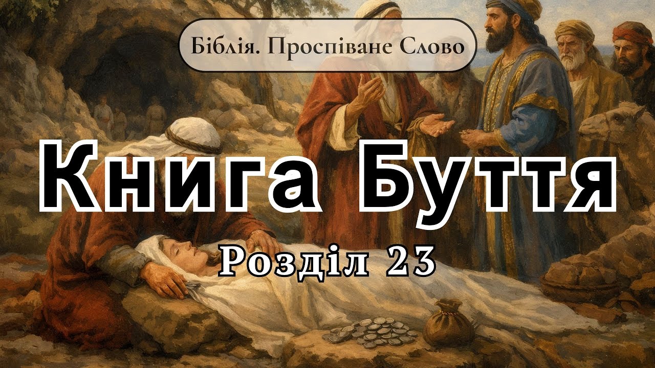БІБЛІЯ. Книга Буття - Розділ 23