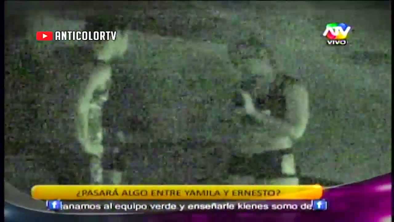 COMBATE Ernesto muy cariñoso con Yamila 21/10/13