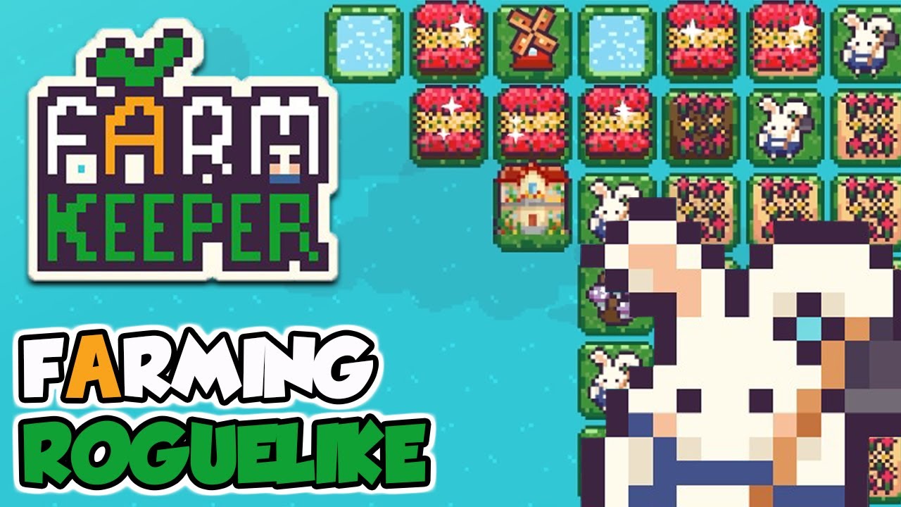 FEEDING my FARMING ADDICTION with this NEW FARM ROGUELIKE - Farm Keeper