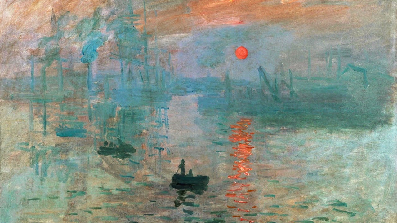 Art Screen | Relaxing TV Screensaver of Monet Painting [4 hour]