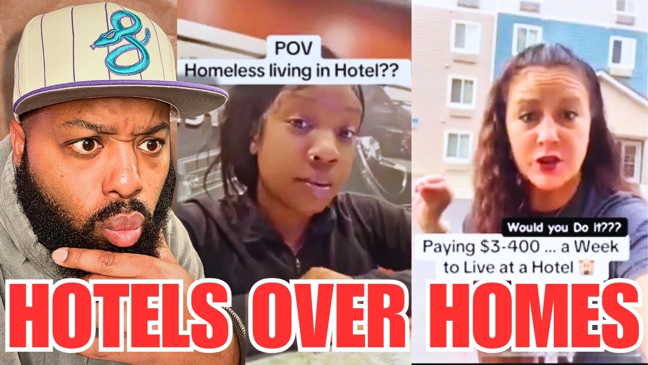 Americans Are LIVING in Hotels Because Rent is IMPOSSIBLE