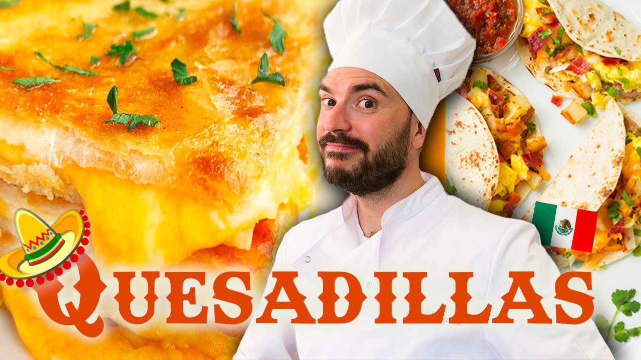 Quesadillas : Fromage fondu dans une galette !