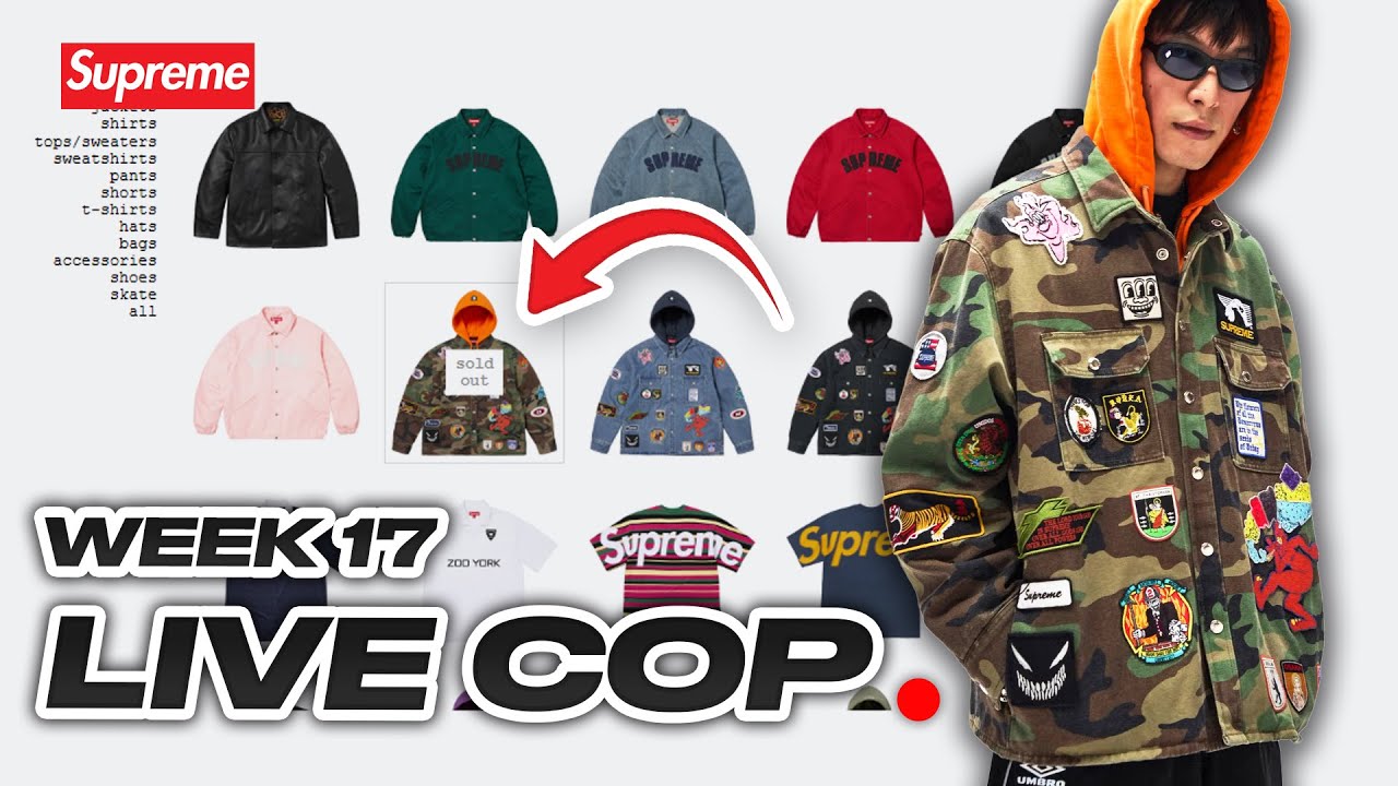 Supreme SS25 Week 17 Live Cop - EXPENSIVE WEEK! Did We Hit Patches? 🔥