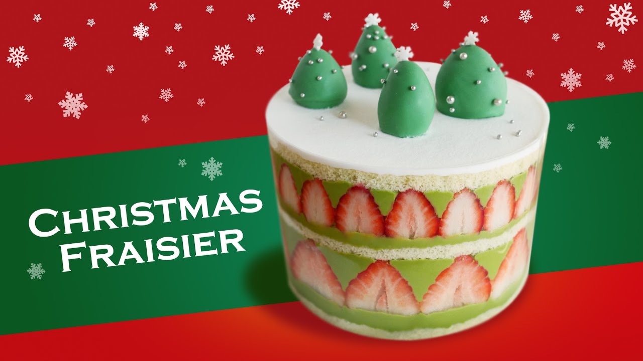 크리스마스 특집! 더블 딸기 케이크 만들기(2단 프레지에) | 달미인 Christmas Fraisier | Dalmiin