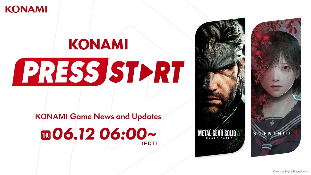 KONAMI PRESS START 6.12.2025 ( KONAMI Game News )