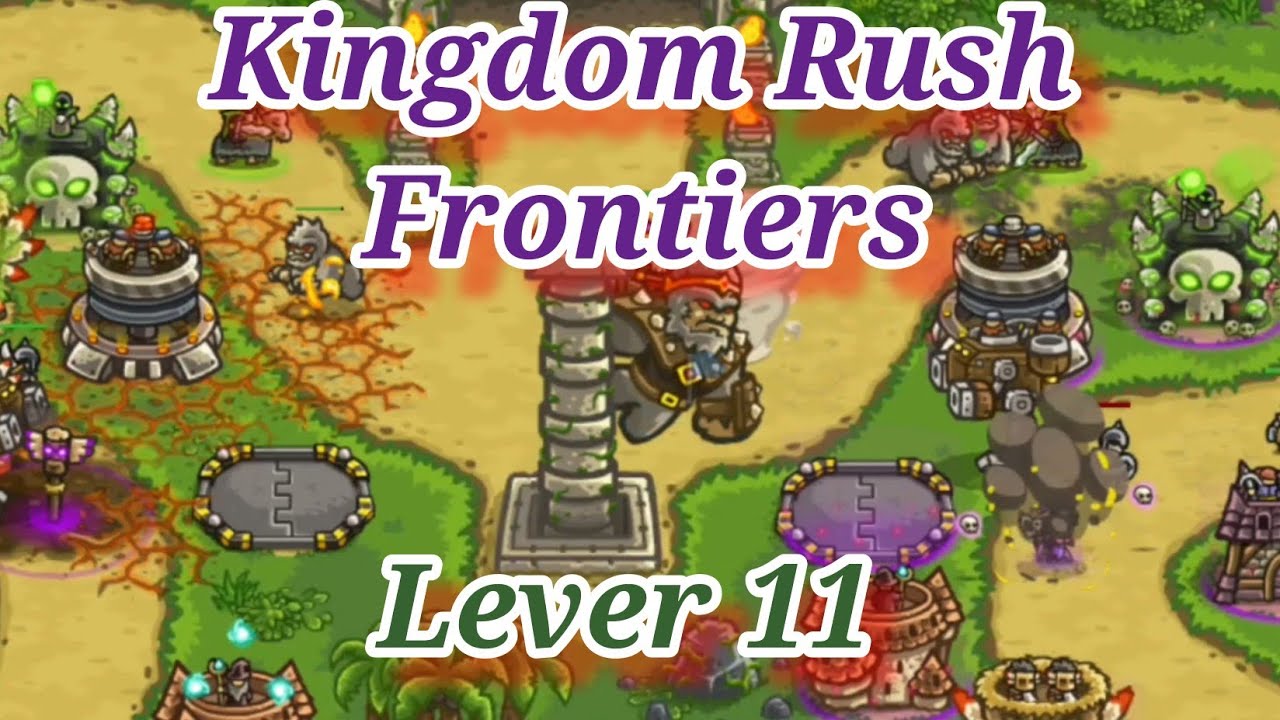 Kingdom Rush Frontiers ( lever 11 ) | the boss 
