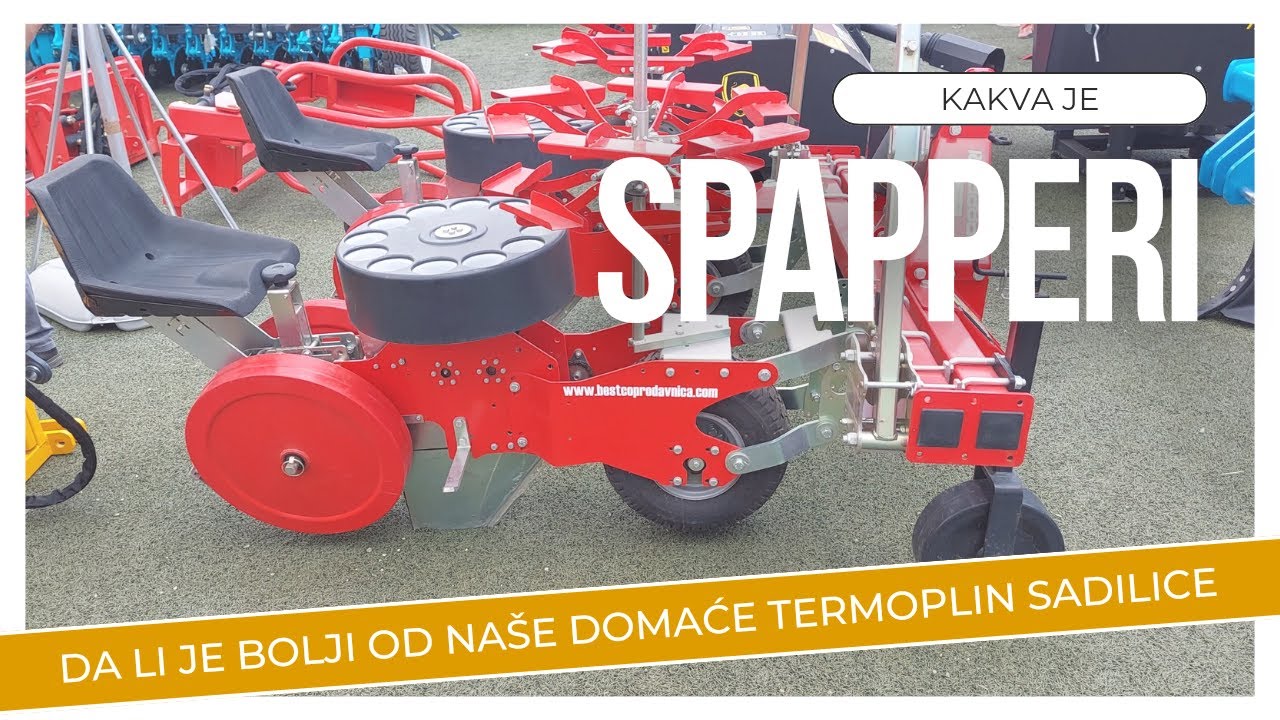 Da li je dobra ova ITALIJANSKA SPAPPERI sadilica ??!!