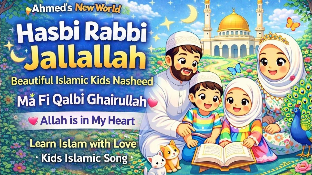 Hasbi rabbi jallallah mafi qalbi ghairullah