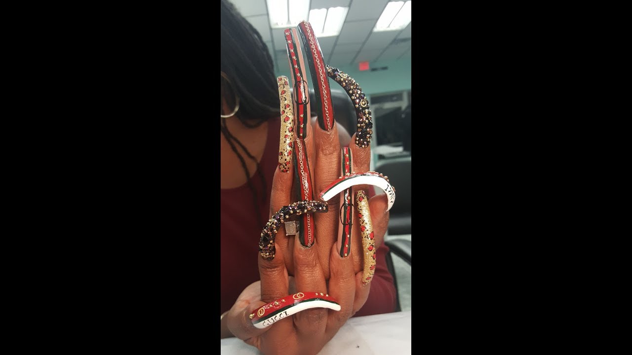 Nail Day with Maria’ Gucci Inspired