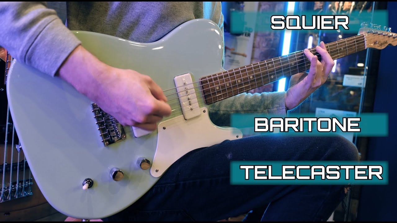 Squier Paranormal Baritone Cabronita Telecaster - Demo - No Talking